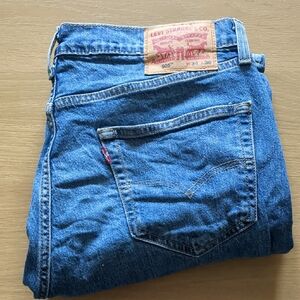 Levi's Blue Men’s Relaxed Fit 505 Jeans - Classic Denim W34 L30